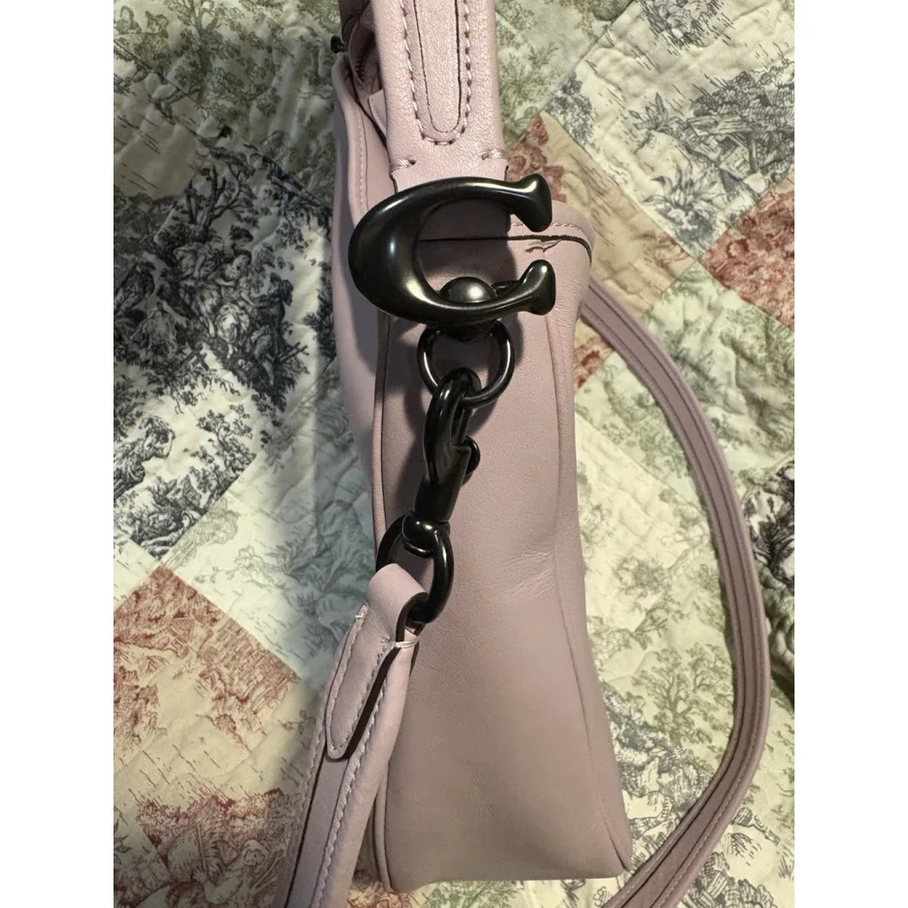COACH Soft Tabby Hobo in Lilac Purple & Gunmetal Crossbody Shoulder Bag